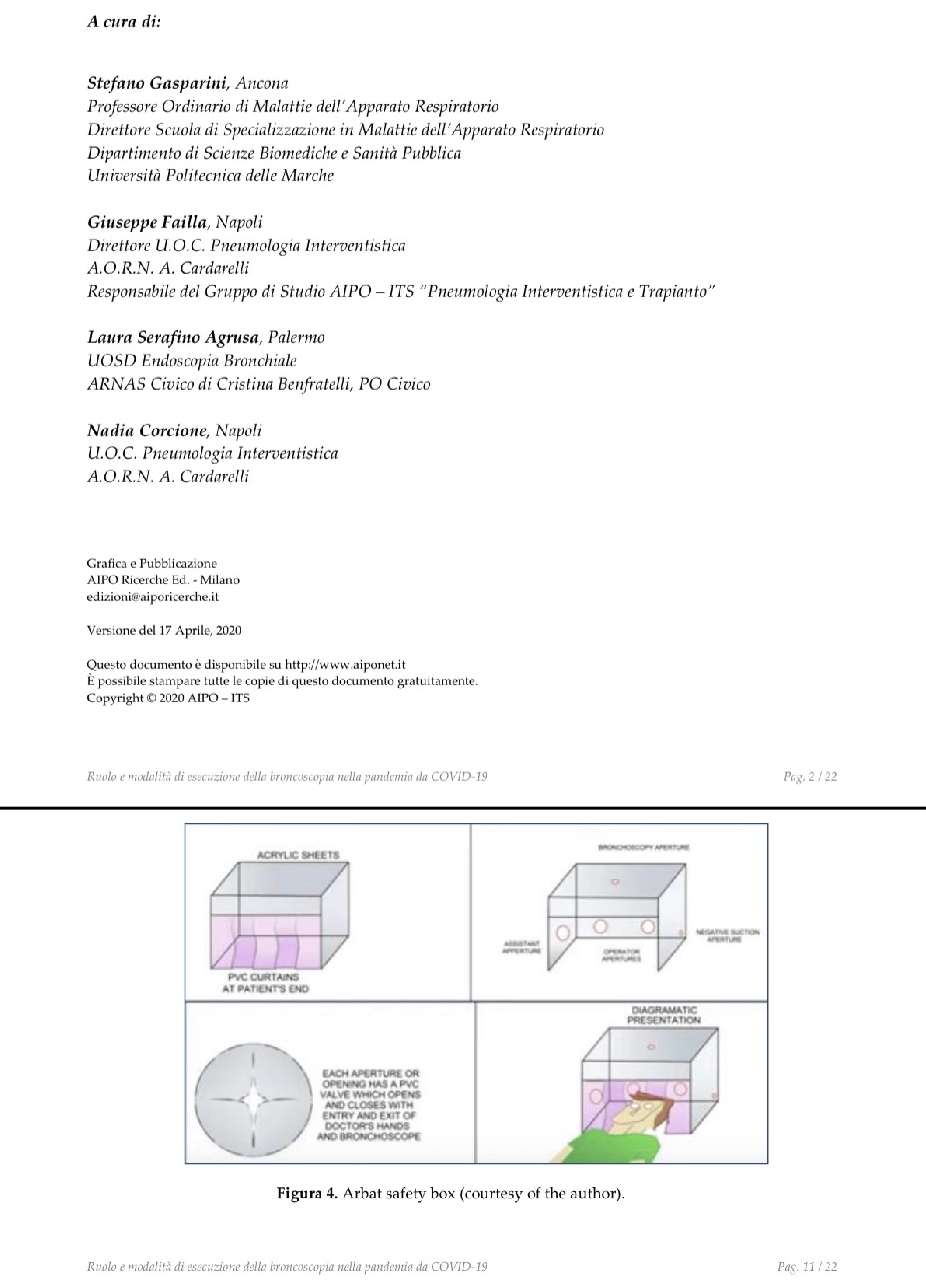 Italian Thoracic Society Position Paper - Page 2